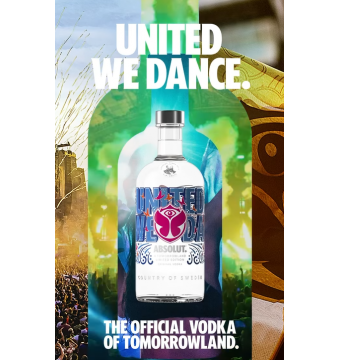 Absolut Vodka Tomorrowland Limited Edition 2022